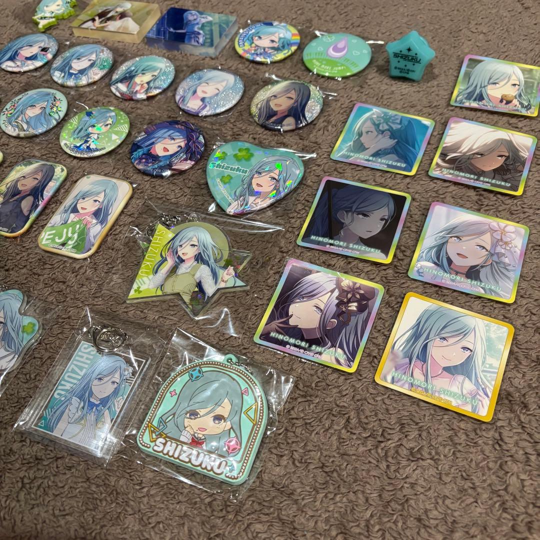 非売品有 プロセカ モアジャン 日野森雫 グッズ エピカ ぱしゃこれ 缶バッジ他