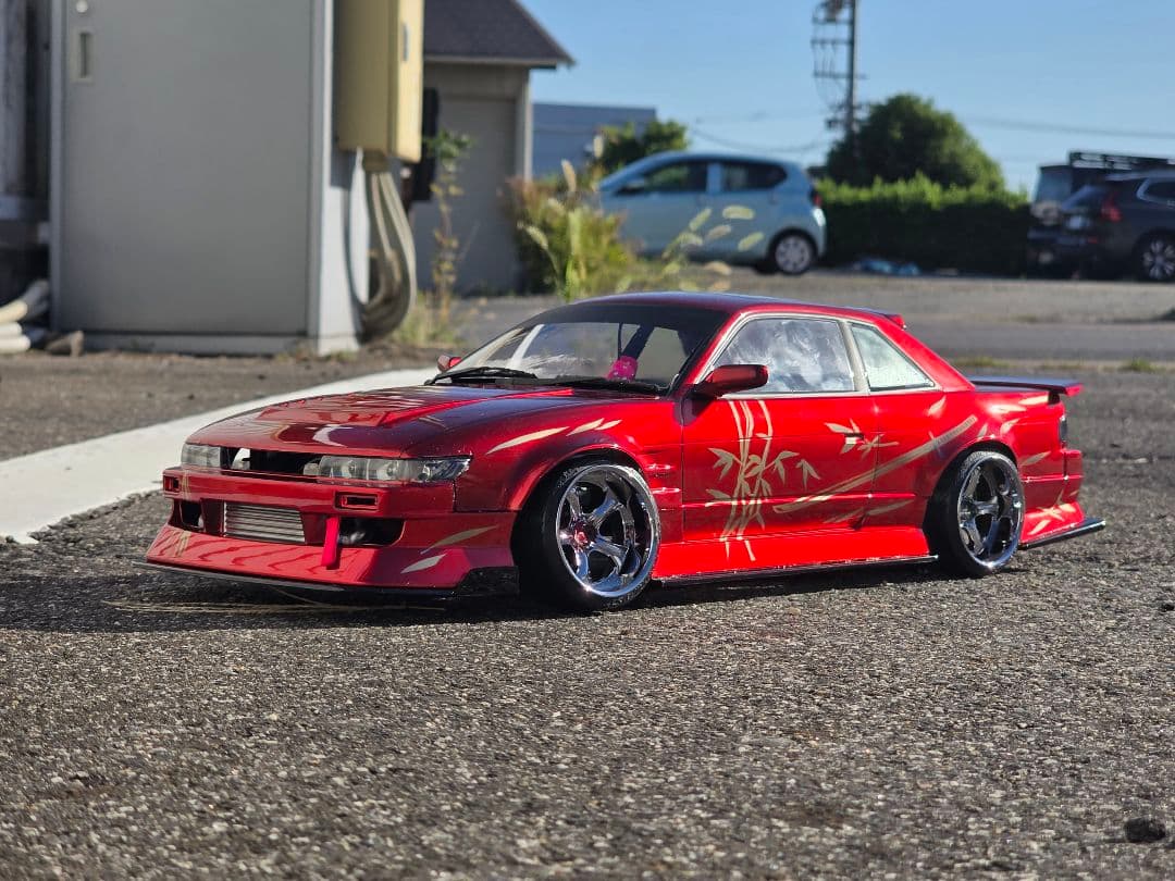 アディクション　オリジンS13 シルビア　制作済新品ラジコンホディ