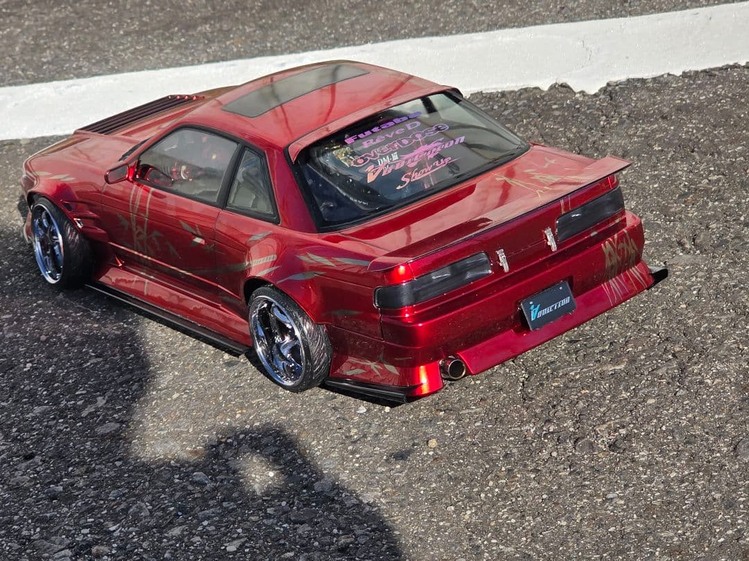 アディクション　オリジンS13 シルビア　制作済新品ラジコンホディ