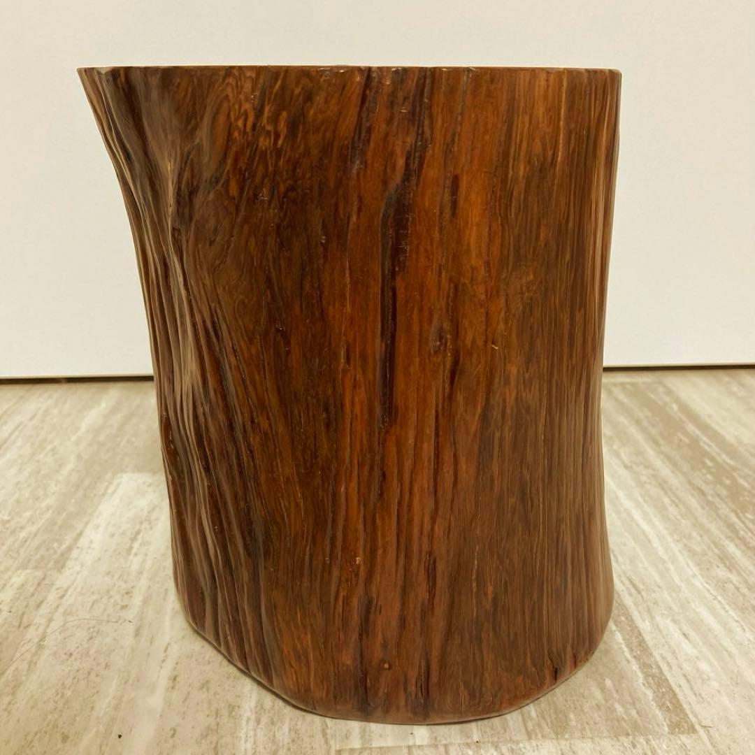 屋久杉　 花器　花瓶　置物　入れ物