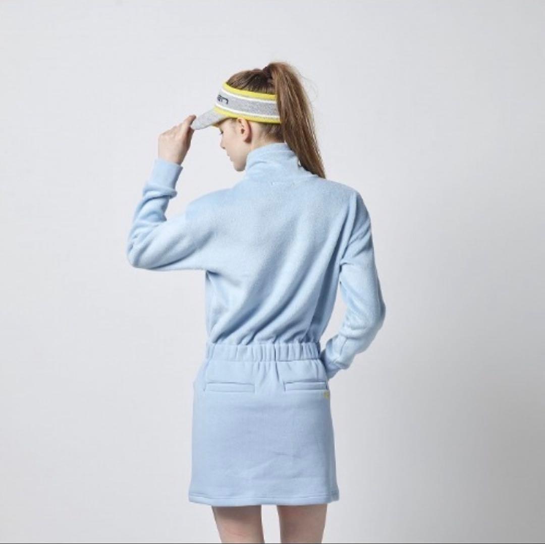 《新品》ロサーセン ワンピース ゴルフウェア サイズS サックスブルー