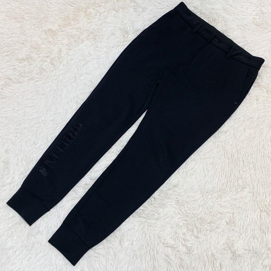 【極美品】BRIEFING セットアップ ジャージ 3Dロゴ ブラック XL&L