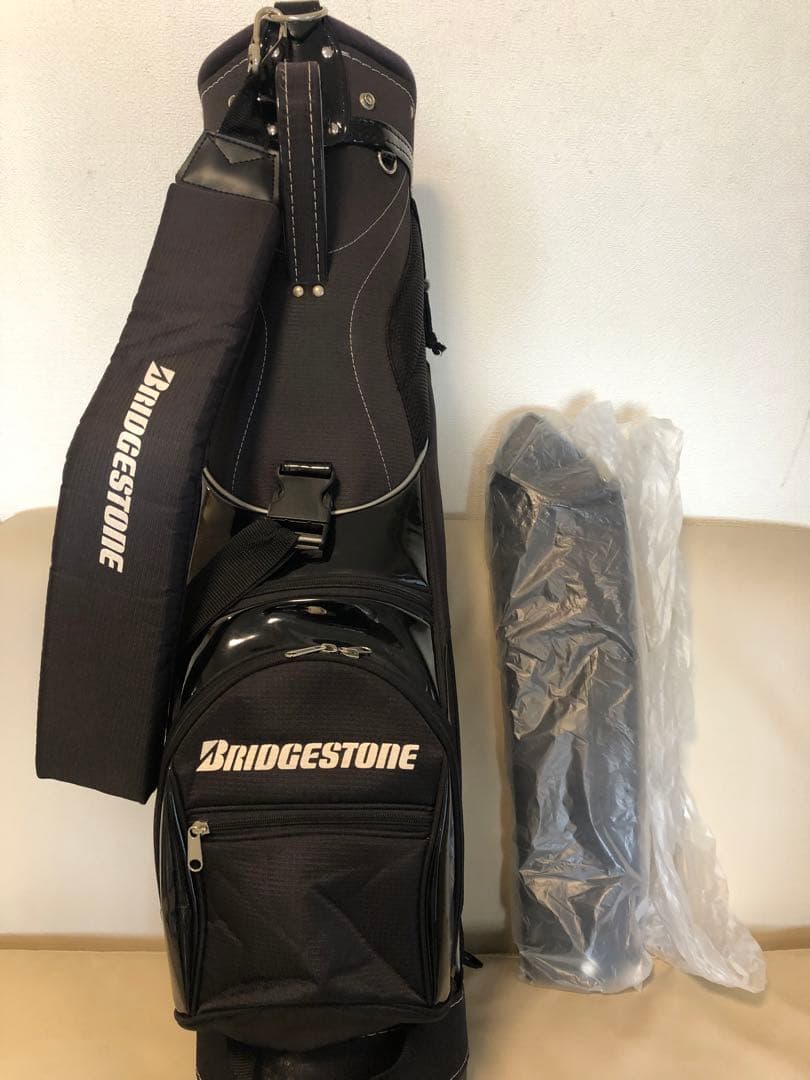 【送料込み】美品　ブリヂストン　キャディバッグ　軽量　ゴルフバッグ
