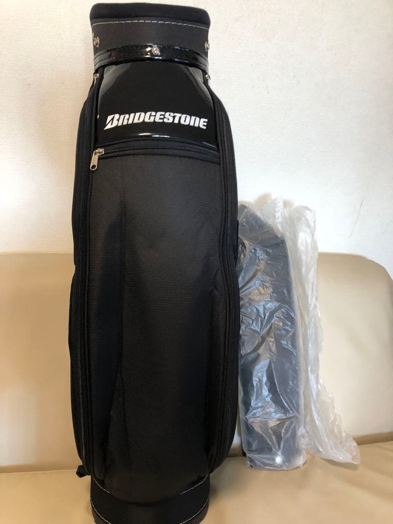【送料込み】美品　ブリヂストン　キャディバッグ　軽量　ゴルフバッグ