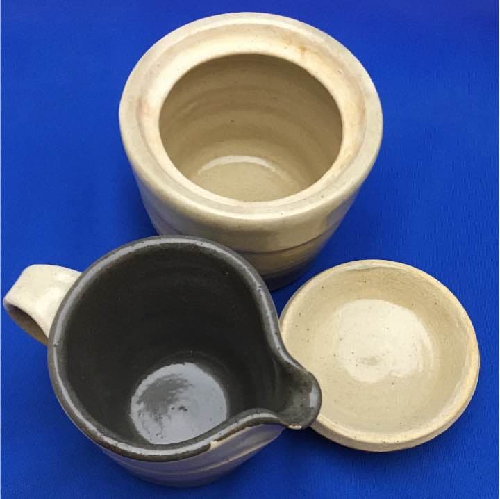 益子焼 濱田晋作 ティーセット