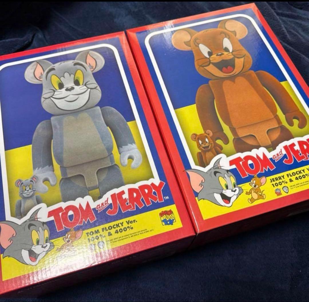 トムとジェリー　ベアブリック　新品　medicom toy