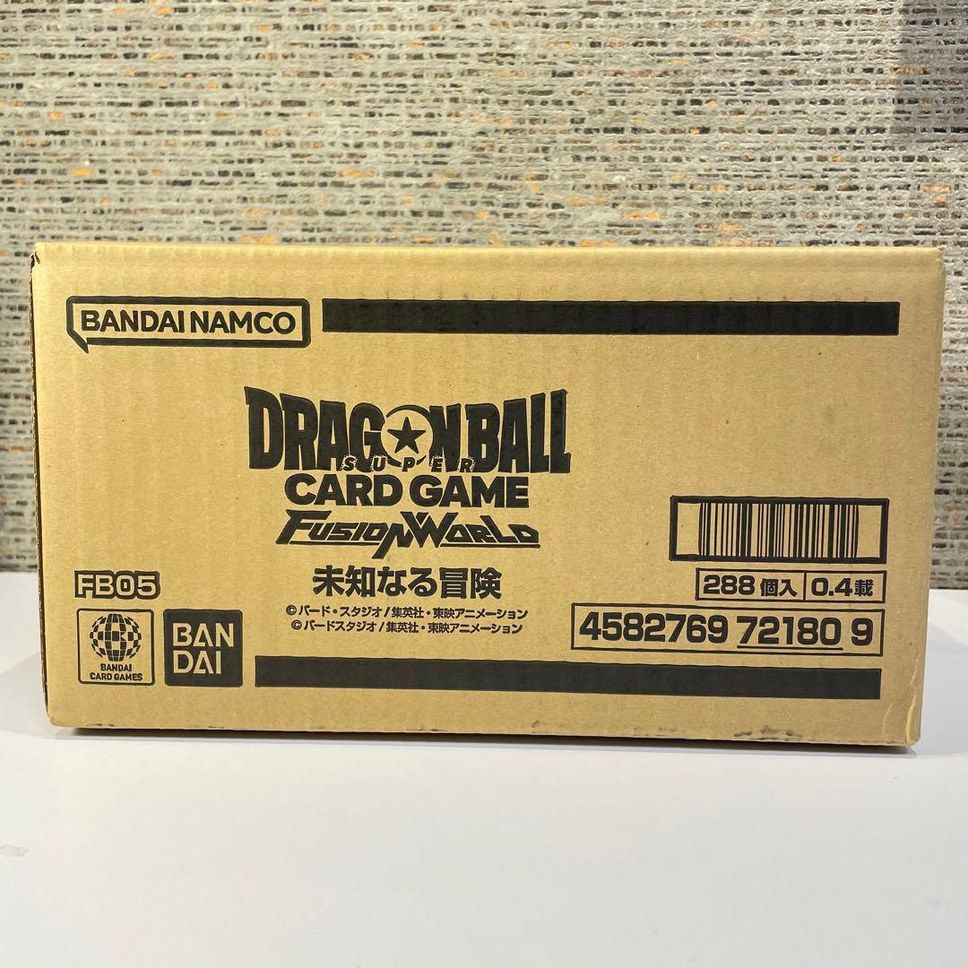 ド*ン様 【未開封カートン販売】ドラゴンボール FW 未知なる冒険　FB05