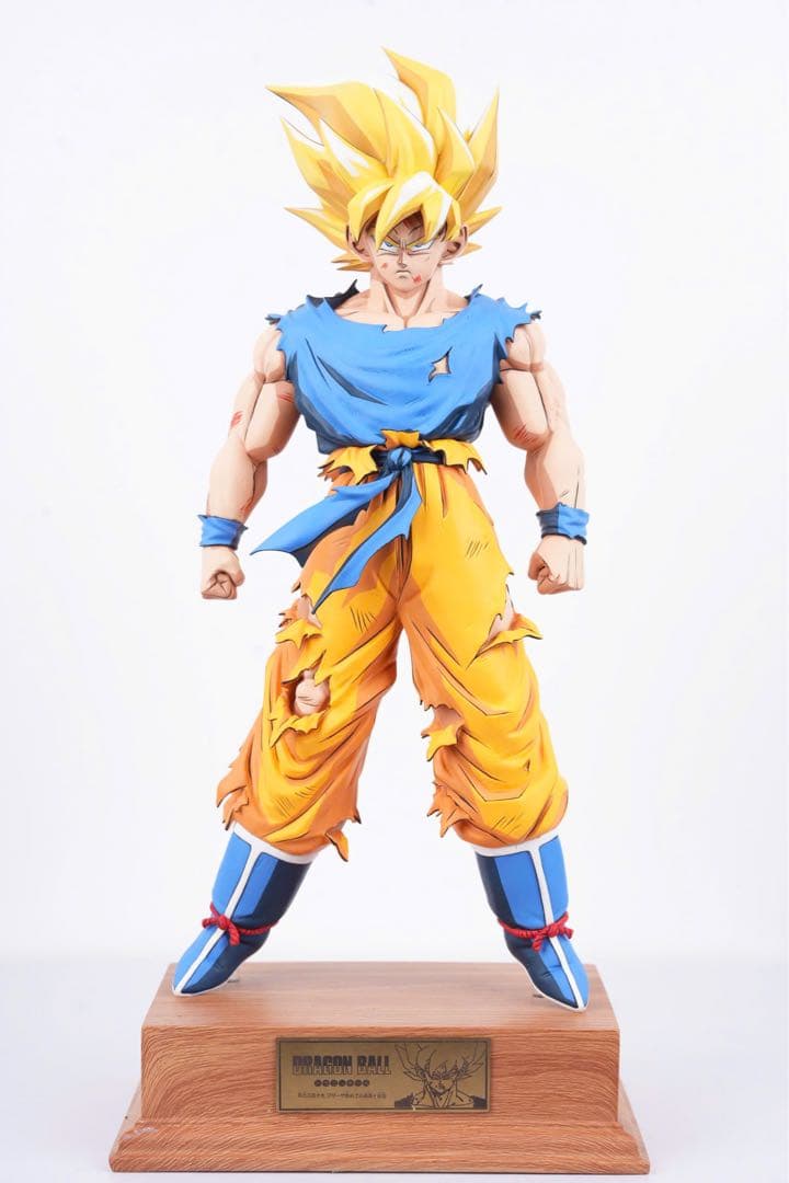 ドラゴンボールフィギュア超サイヤ人 孫悟空 二次元彩色　リペイント