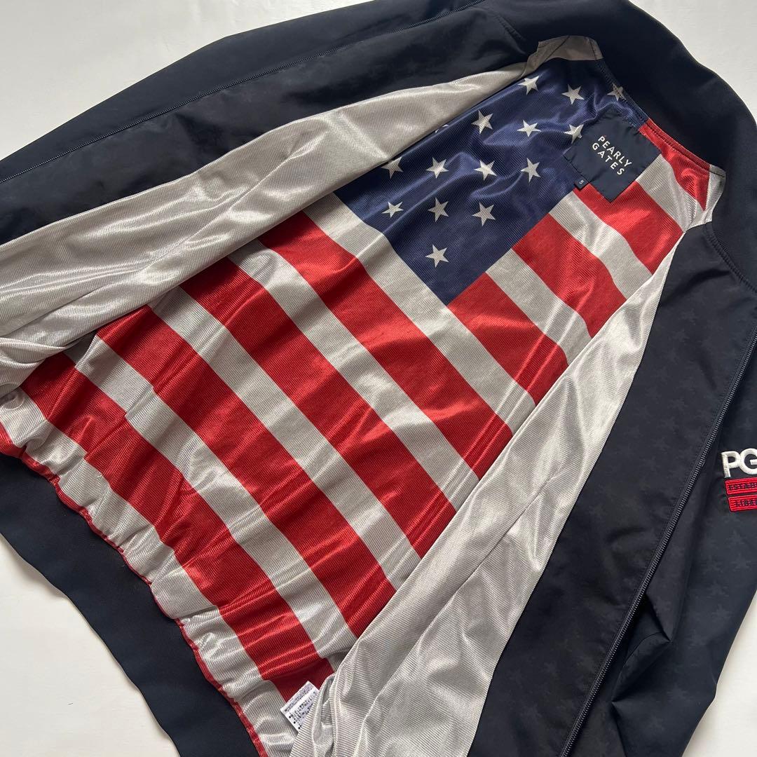 Pearly Gates パーリーゲイツ　ナイロンジャケット スター　星　メンズ