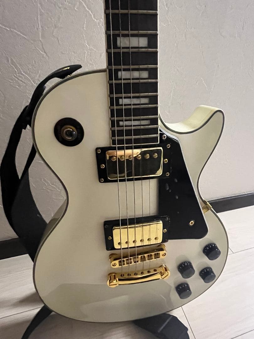 BLITZbyARIA ブリッツ エレキギター BLP-CST WH ケース付属