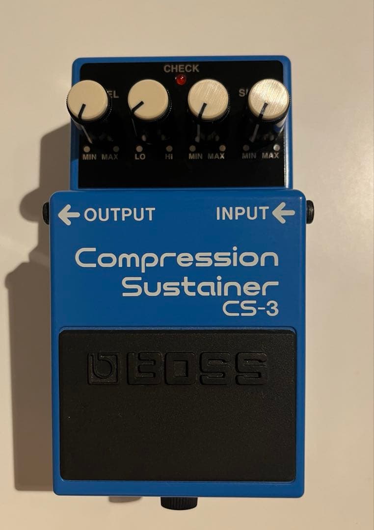 ギター BOSS Compression Sustainer CS-3