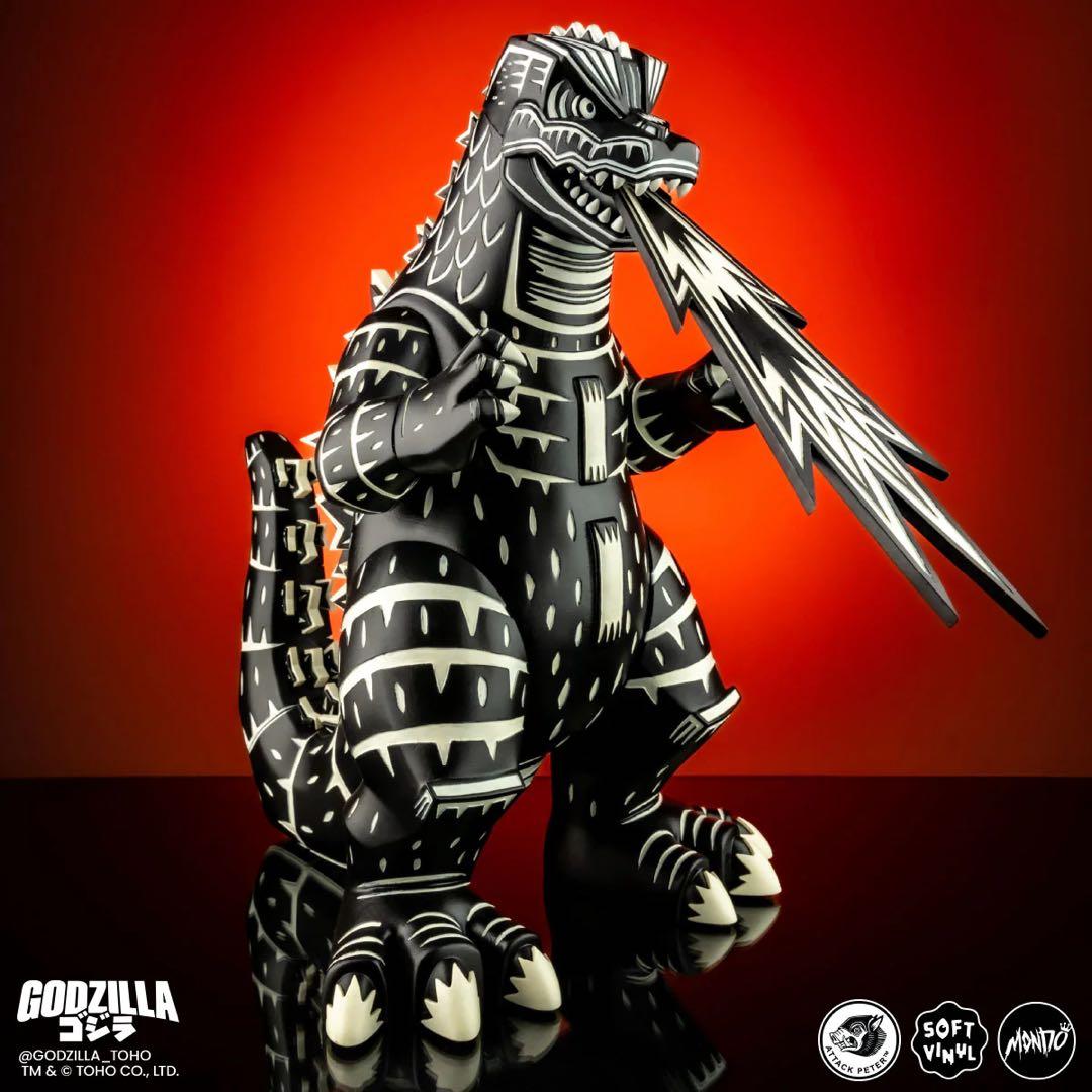 ゴジラ　海外版画風フィギュア　販売終了品