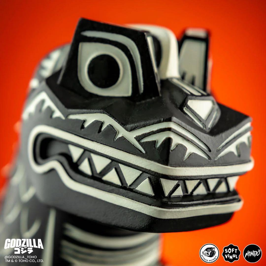 ゴジラ　海外版画風フィギュア　販売終了品