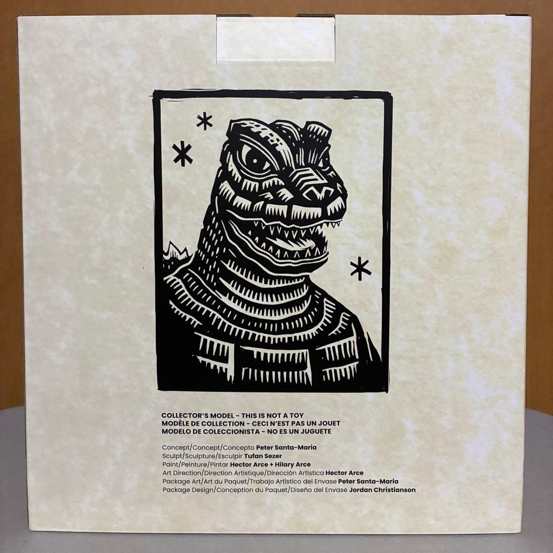 ゴジラ　海外版画風フィギュア　販売終了品