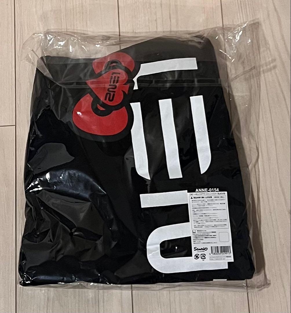 新品未使用　2NE1×キティコラボグッズ　スウェットパンツブラック黒Mサイズ