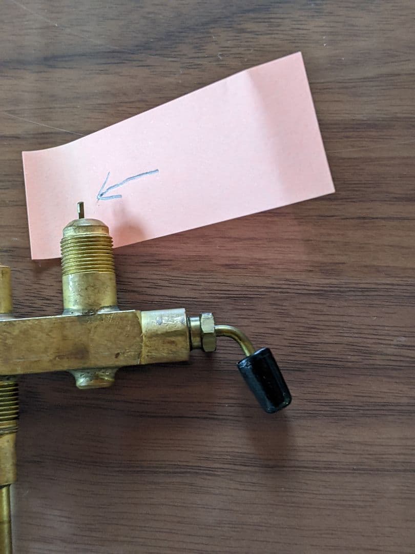 コールマンビンテージ639（ケロシン）用バルブ一式