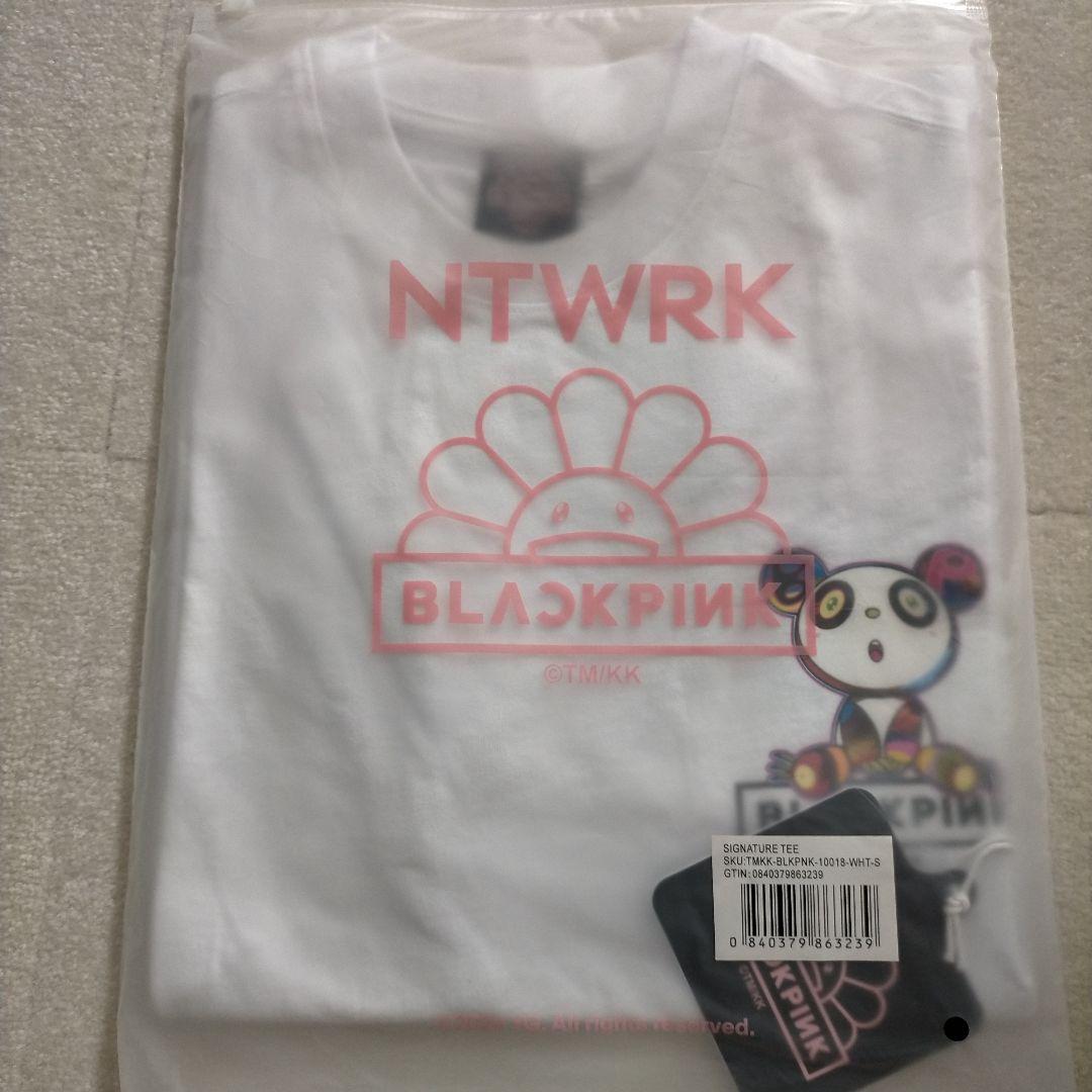 未使用新品 BLACKPINK 村上隆 ホワイト Tシャツ Sサイズ