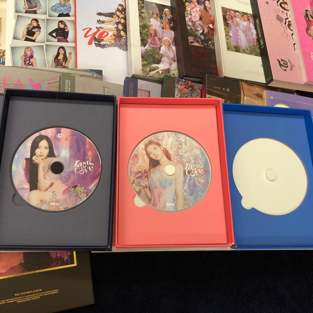 TWICE アルバムまとめ売り 豪華特典 トレカ 初回特典 美品 CD レア