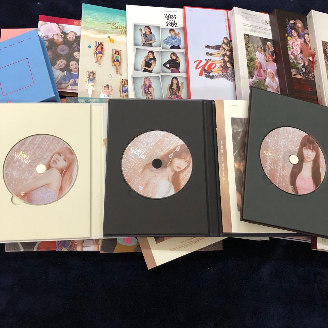 TWICE アルバムまとめ売り 豪華特典 トレカ 初回特典 美品 CD レア