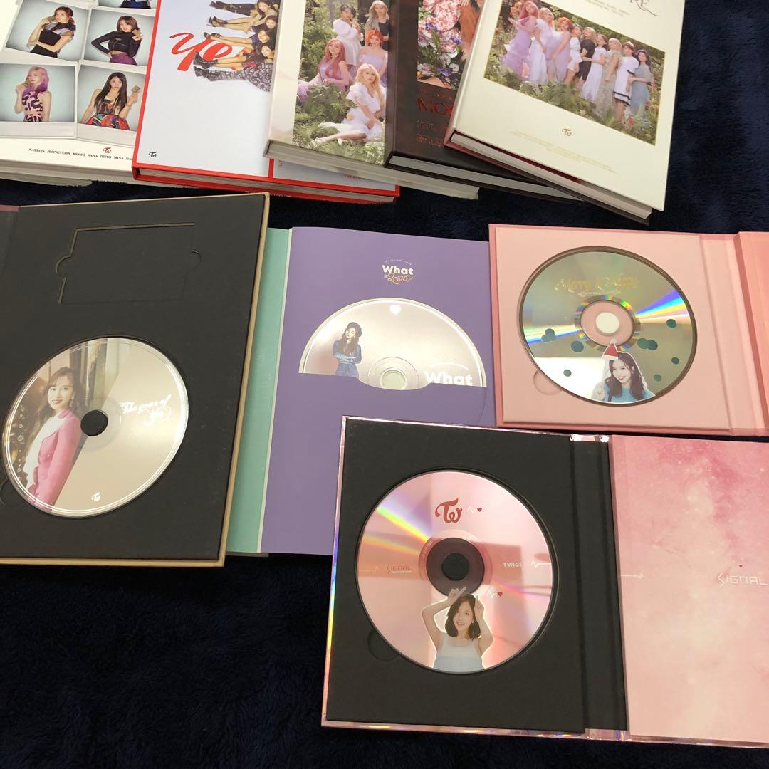 TWICE アルバムまとめ売り 豪華特典 トレカ 初回特典 美品 CD レア