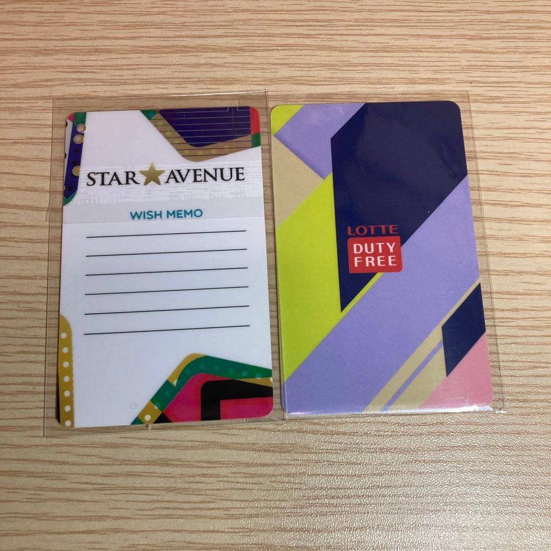 twice ロッテ　lotte モモ トレカ スターアベニュー 穴あり 穴なし