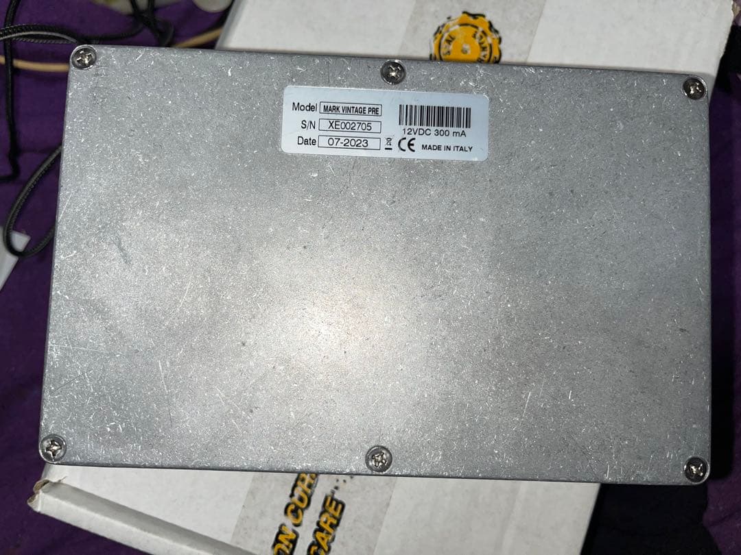 Mark Vintage Pro ベース用プリアンプ