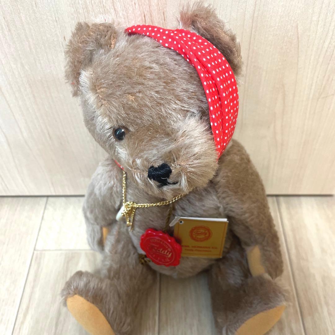 テディベア 赤ハーマン社製 歯痛のベア TOOTHACHE BEAR ぬいぐるみ