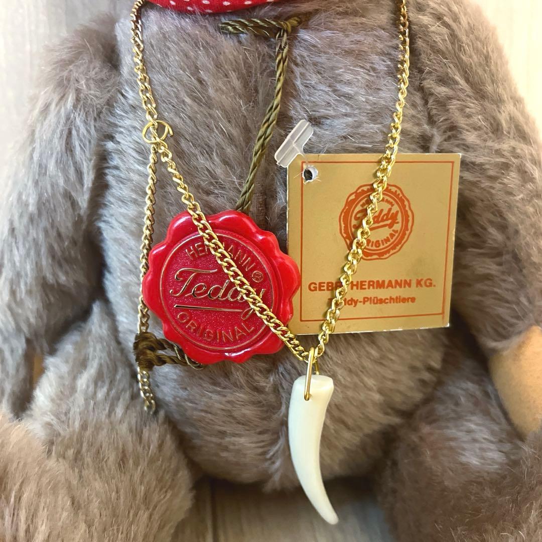 テディベア 赤ハーマン社製 歯痛のベア TOOTHACHE BEAR ぬいぐるみ