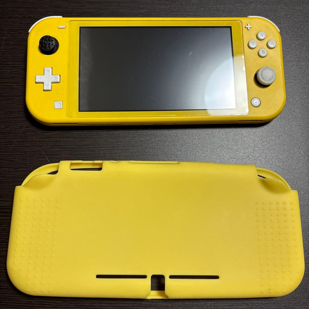 Switch Light 本体　カバー付　スイッチ ライト イエロー　ジャンク品