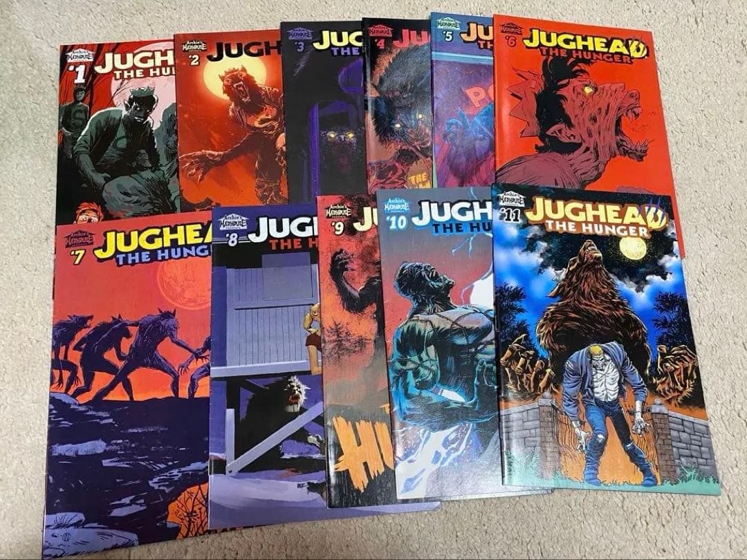 Jughead The Hunger #1-11 アメコミ11冊セット