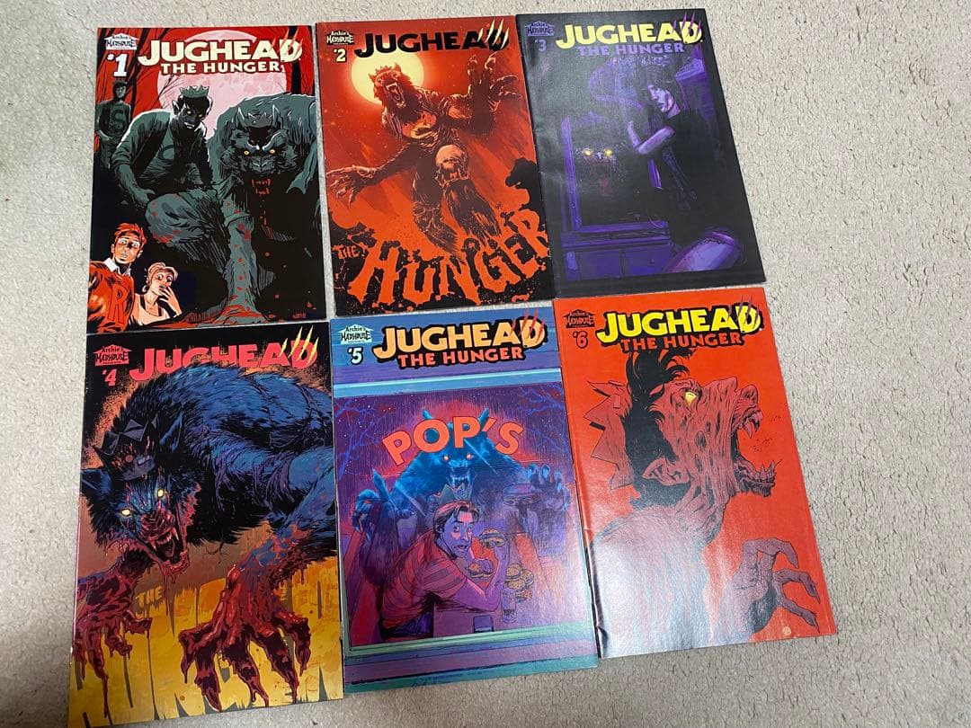 Jughead The Hunger #1-11 アメコミ11冊セット