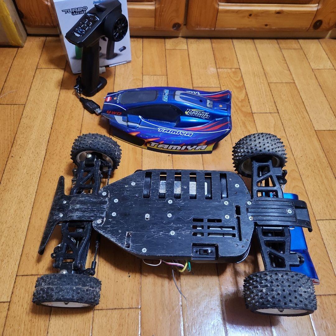 タミヤ バギー フルセット　DF-02　ライジングストーム　ボディ　TAMIYA