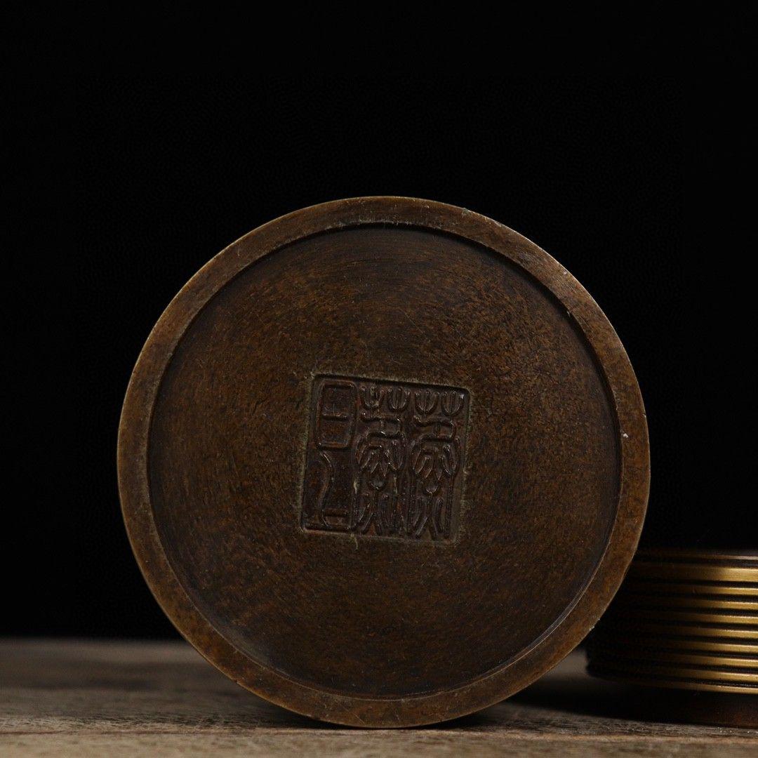 蘇工 銅器 香炉 蒸籠薫香炉 茶道具 香道具 工芸品 美術品 置物