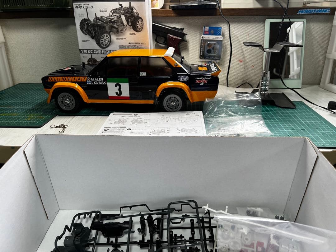 タミヤラジコン フィアット131 アバルト ラリー FIAT