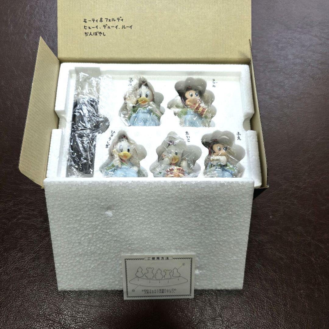 【希少・美品】ディズニー 雛人形 五段飾り ガラスケース、箱付き