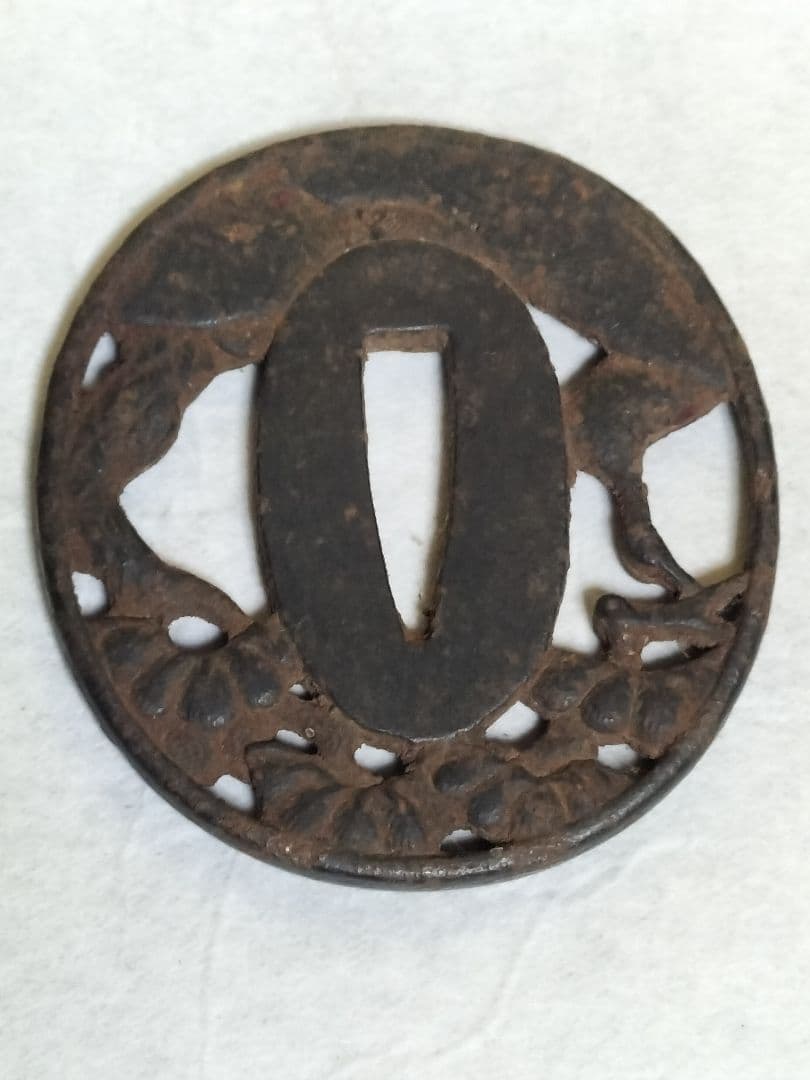 刀鍔 骨董品 金象嵌２個他３個