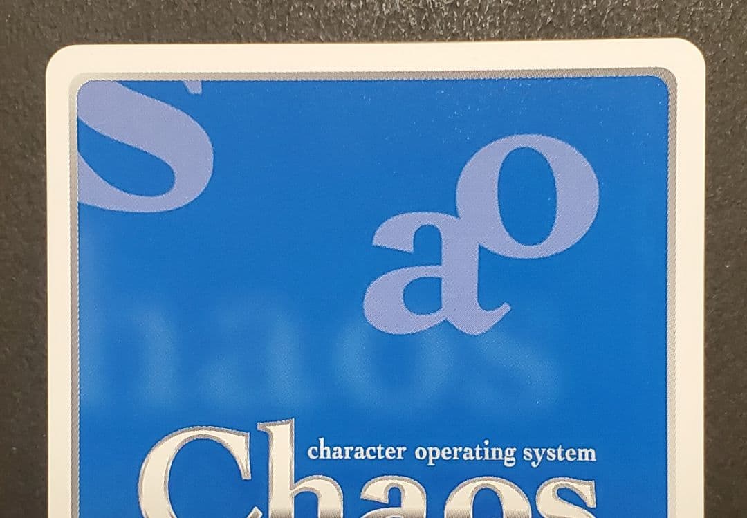 Chaos　“艦長”ふたりの約束 知名もえか　SSPサイン入り