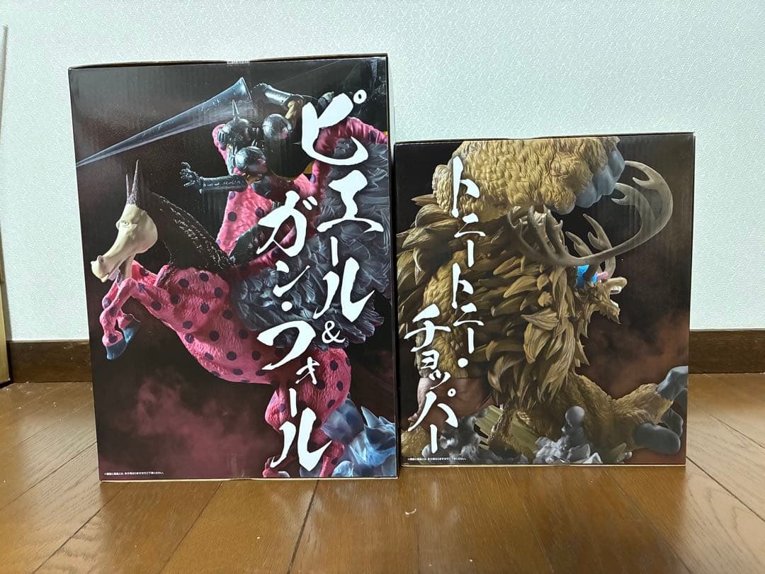 一番くじワンピース B賞トニートニー・チョッパー&C賞ピエール&ガン・フォール