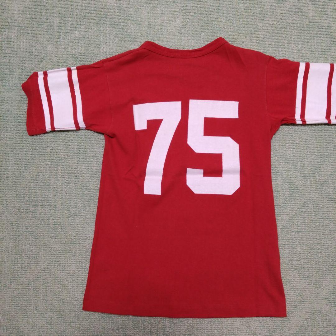 チャンピオン　トリコタグ　両面ナンバープリント　ビンテージ　ティシャツ