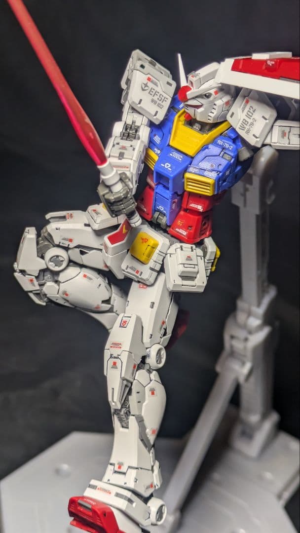 RG ガンダム　塗装済　rx-78-2 ver.2.0 ガンプラ