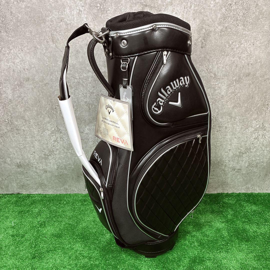 【ジャンク】Callaway キャロウェイ REVA ブラックゴルフバッグ