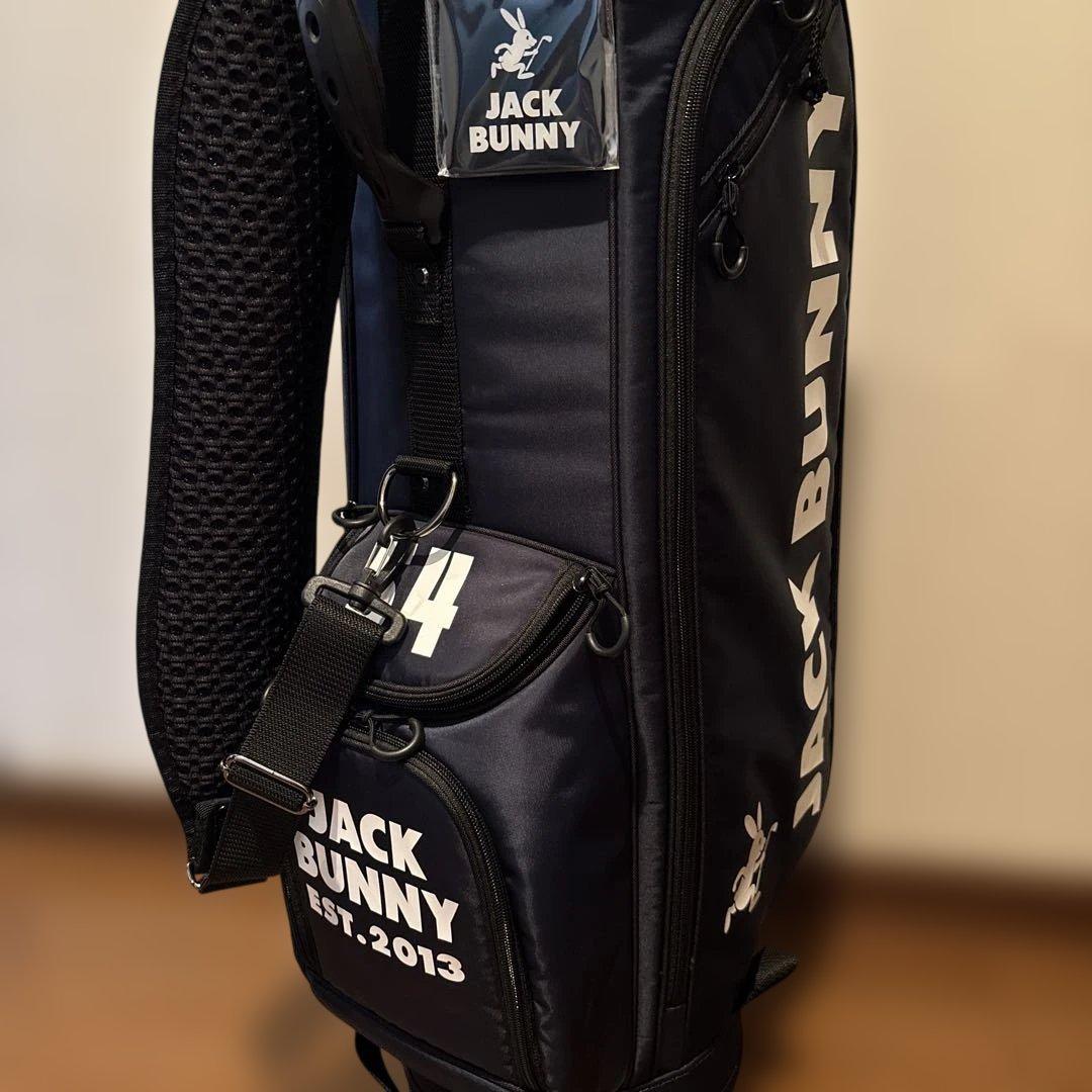JACK BUNNY ゴルフバッグ ブラック