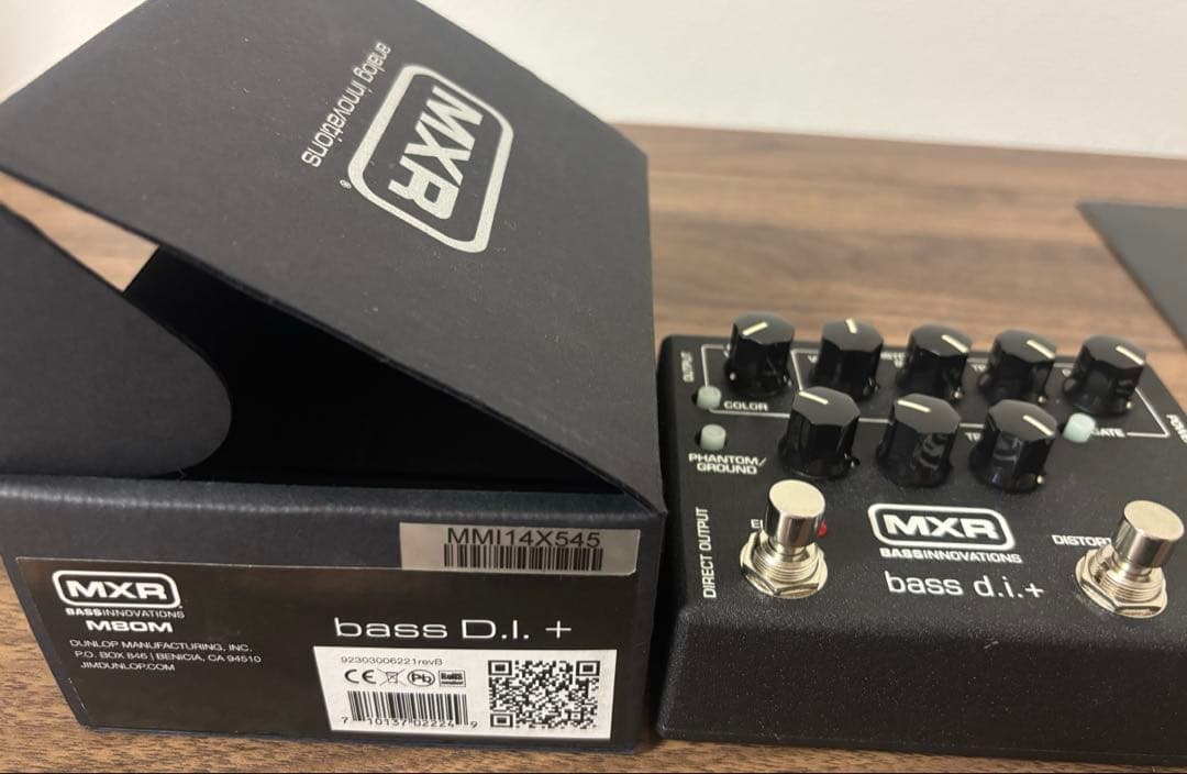 定番 超美品超良品 MXR M80M bass d.i.+ ベースエフェクター