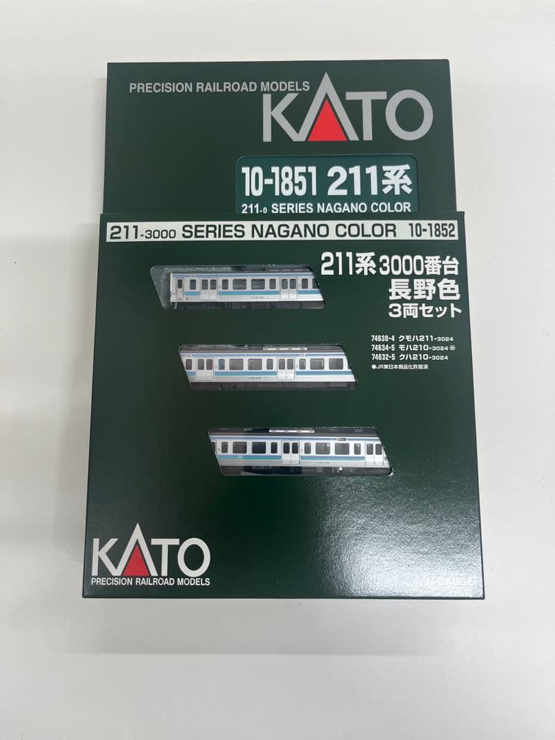 最新ロット　KATO 211系　長野色　6両セット＋3両セット