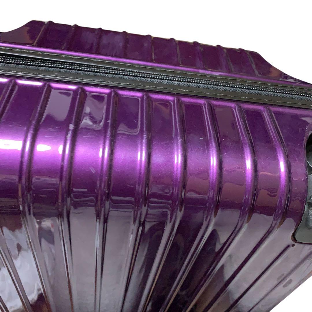 美品‼️RIMOWA リモワ サルサ 4輪キャリーケース 紫 USBポートキャビン