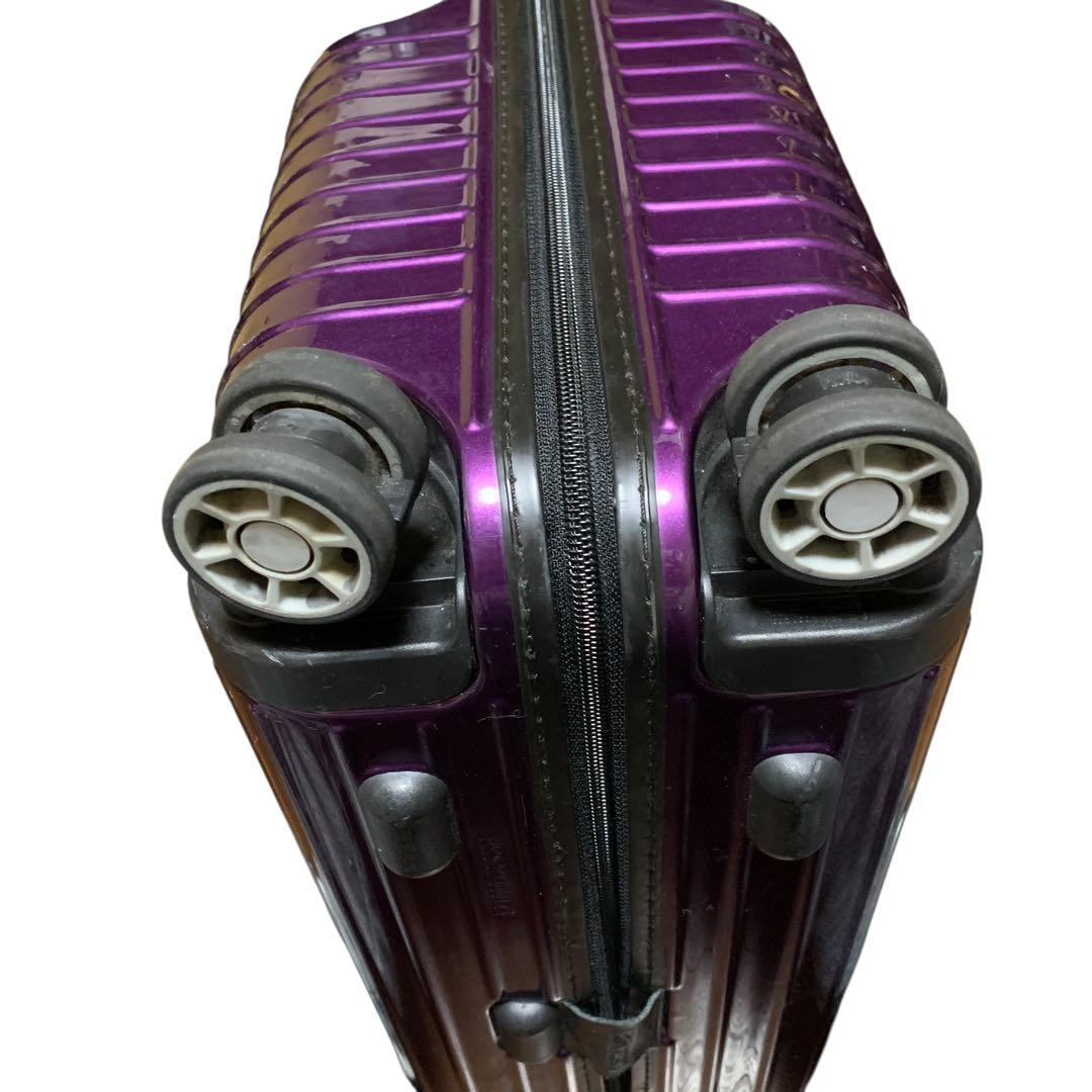 美品‼️RIMOWA リモワ サルサ 4輪キャリーケース 紫 USBポートキャビン