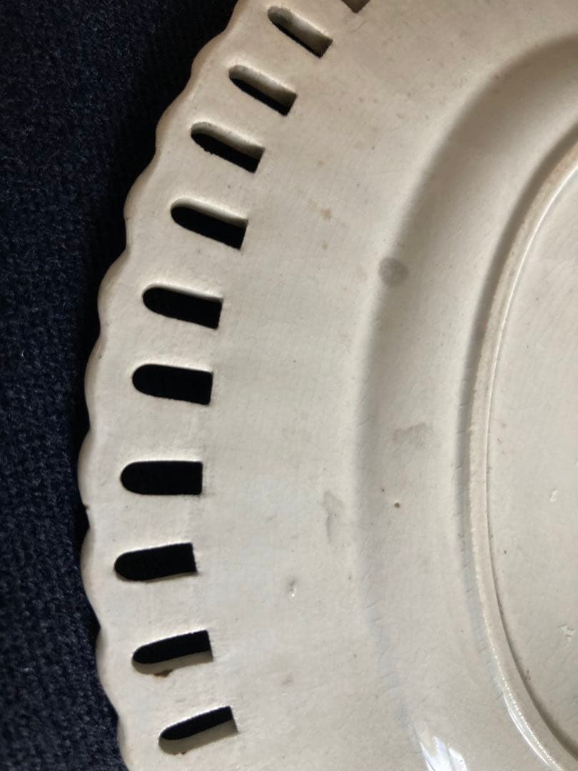 LONWYお皿すかし フランスアンティーク