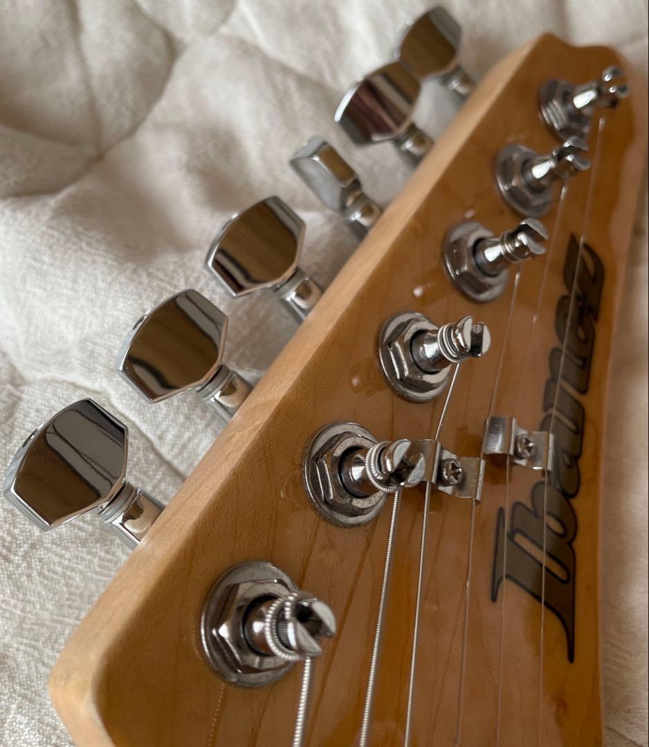 【トラ杢】トモ藤田監修　アイバニーズ　Ibanez AZES31-VM