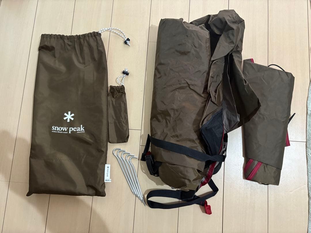 スノーピーク ランドステーション インナールームS 雪峰祭限定　ペグ未使用　廃盤