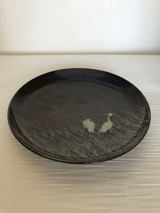 絵皿　横石臥牛作品　現川焼